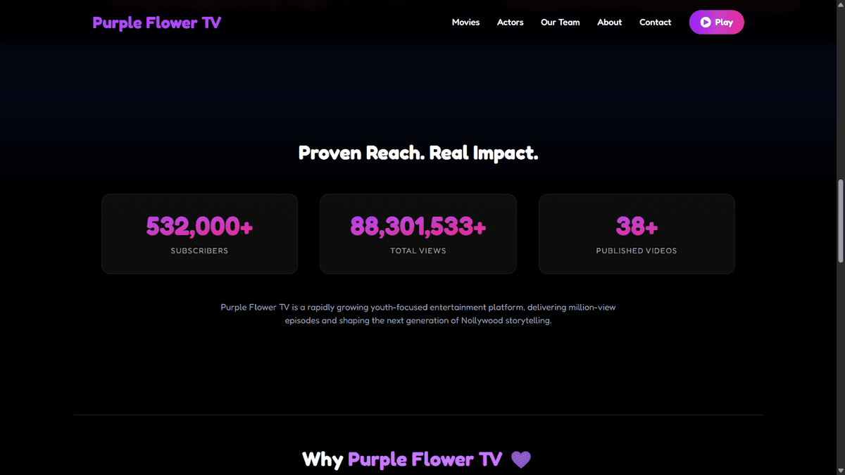 Purple Flower TV (Demo) β image 3
